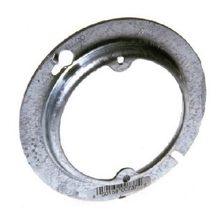 Raco Electrical Box Cover, Round, Steel 737